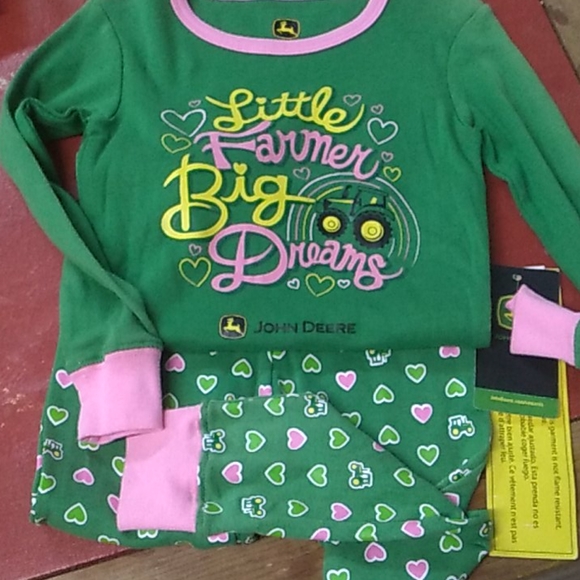 John Deere Girls PJ Set